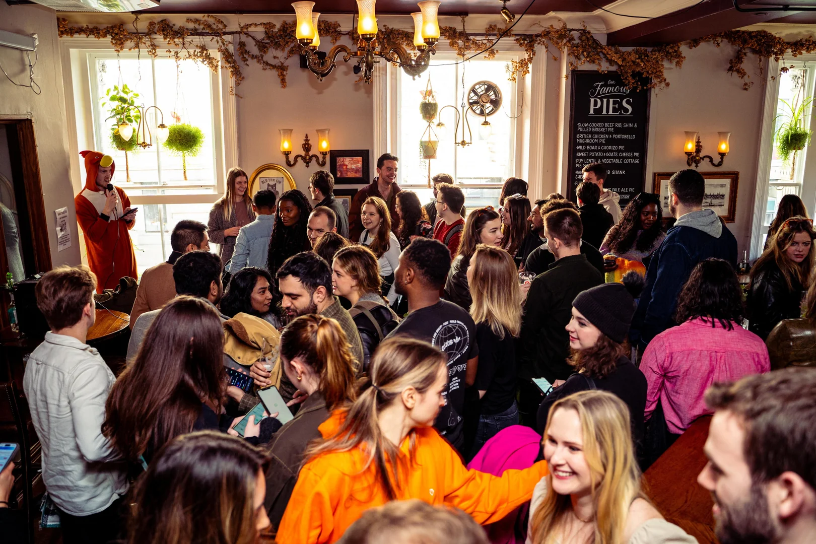 Public Chicken Rush event